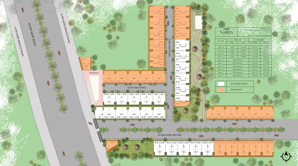 nxt78 by ganga realty low rise floors in sector 78 gurgaon